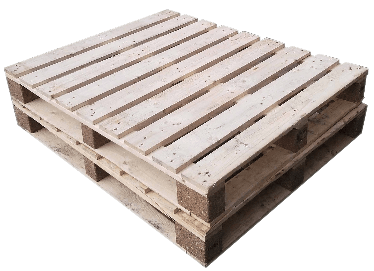 stacked pallets